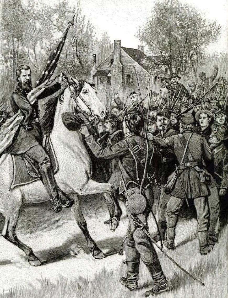 “Defending Against Jackson’s Chancellorsville Flank Attack” — photograph 5 from the original article