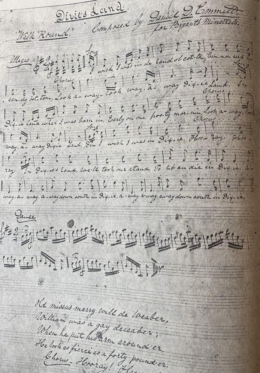 In de Land ob Cotton: Dan Emmett’s Famous Song — photograph 9 from the original article