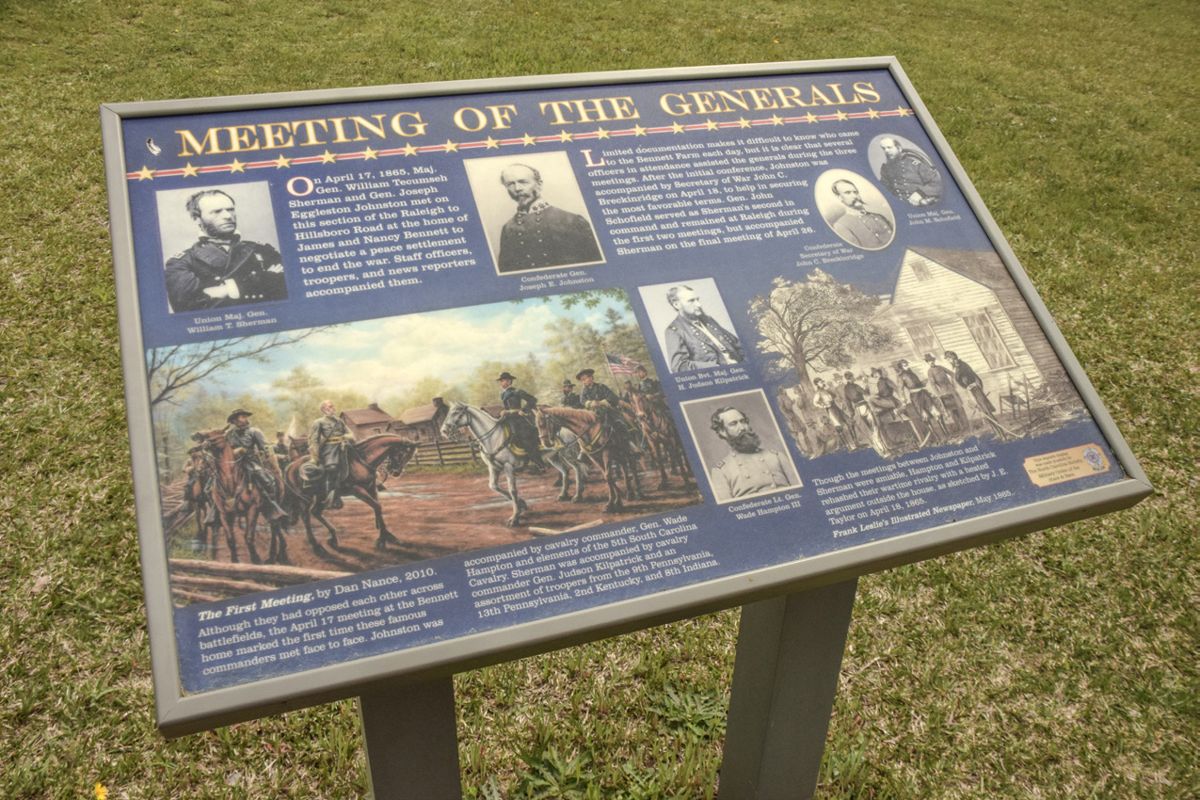Bennett Place State Historic Site – General Johnston’s Surrender — photograph 4 from the original article
