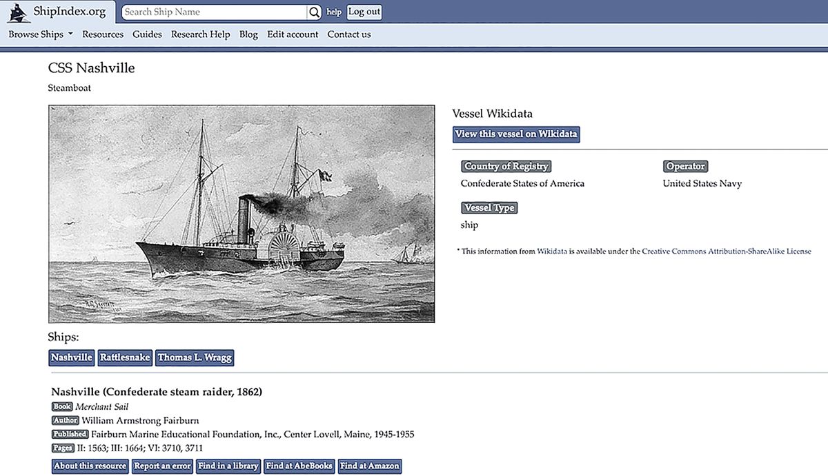 ShipIndex.org — lead photograph from the original article