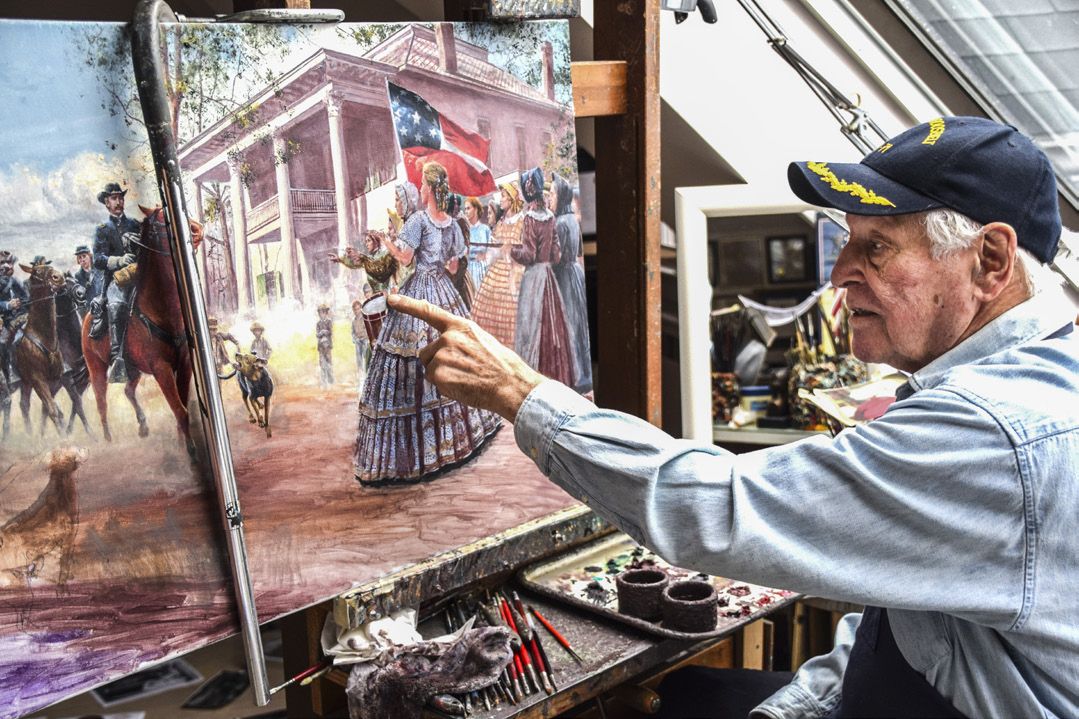 In Memoriam – Mort Künstler — lead photograph from the original article