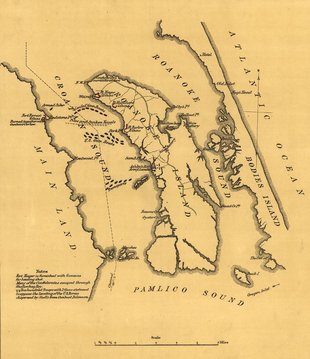 Spared & Shared Battle of Roanoke Island Letter — lead photograph from the original article