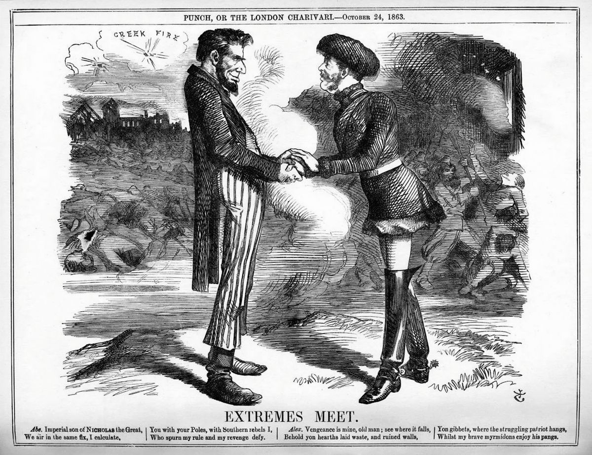 The Unfinished Fight “God Bless The Russians” October 2, 1863 — lead photograph from the original article
