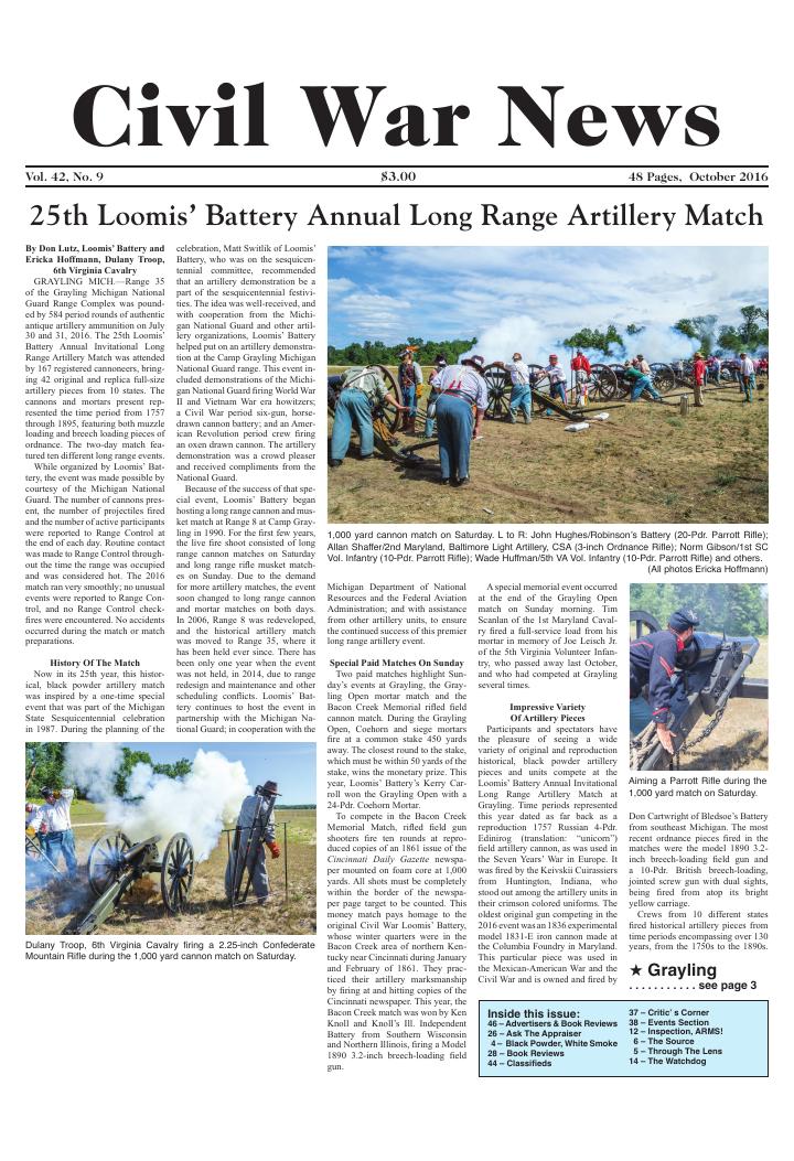 October 2016 cover