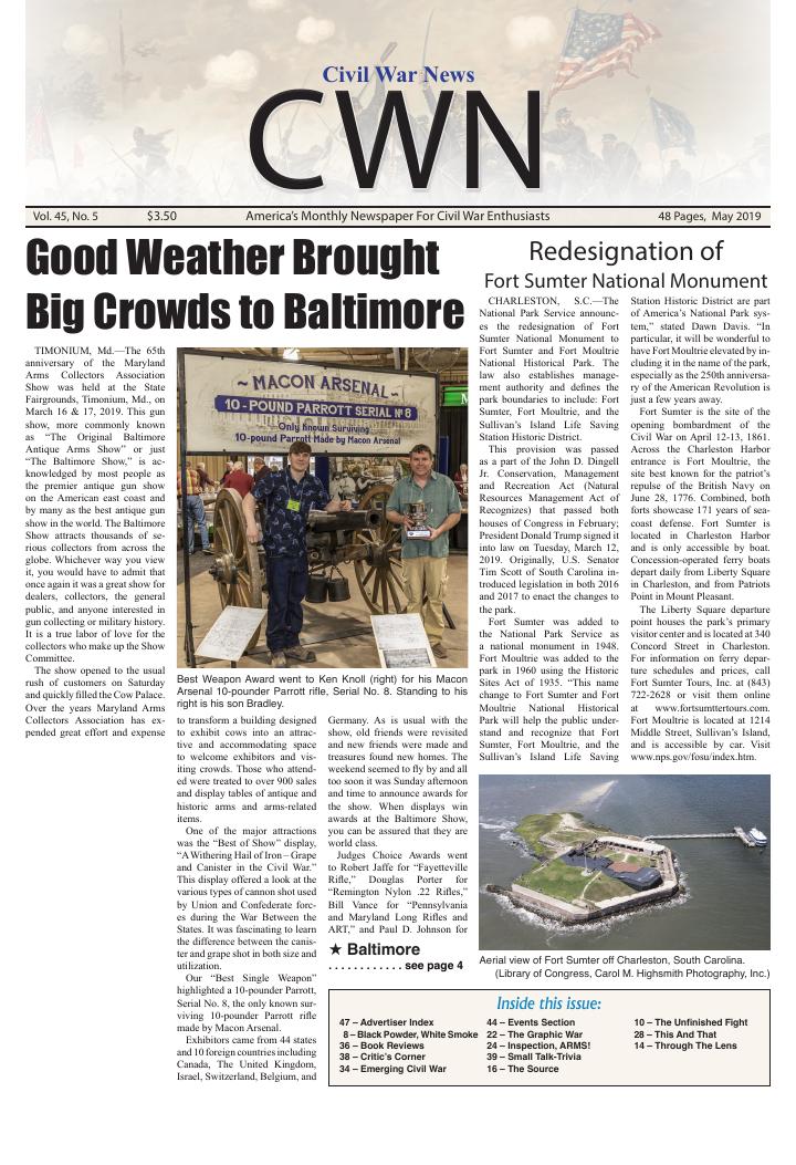 May 2019 cover