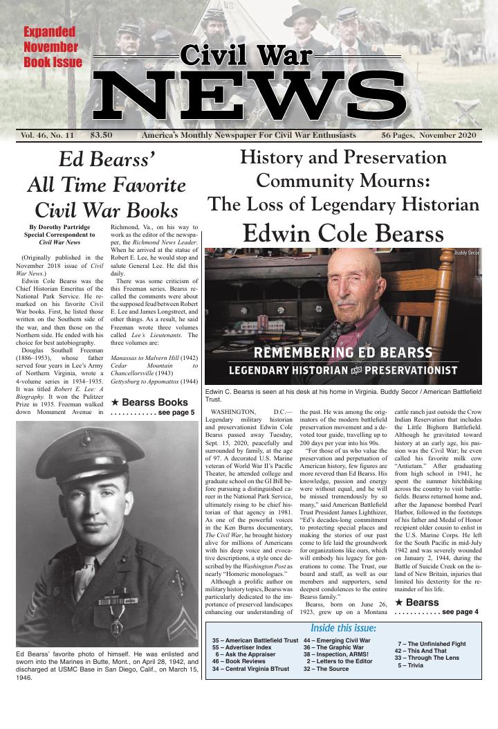 November 2020 cover
